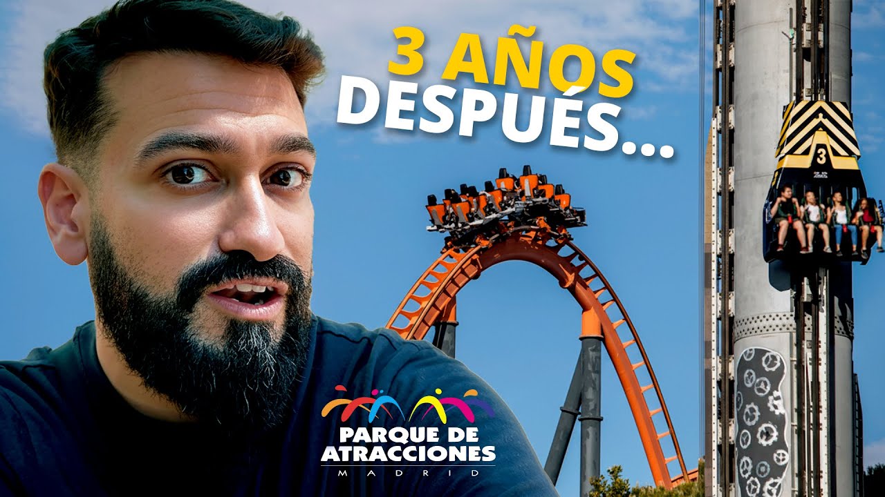 Así está hoy el Parque de Atracciones de Madrid 🎢 ¿Renovado o estancado?