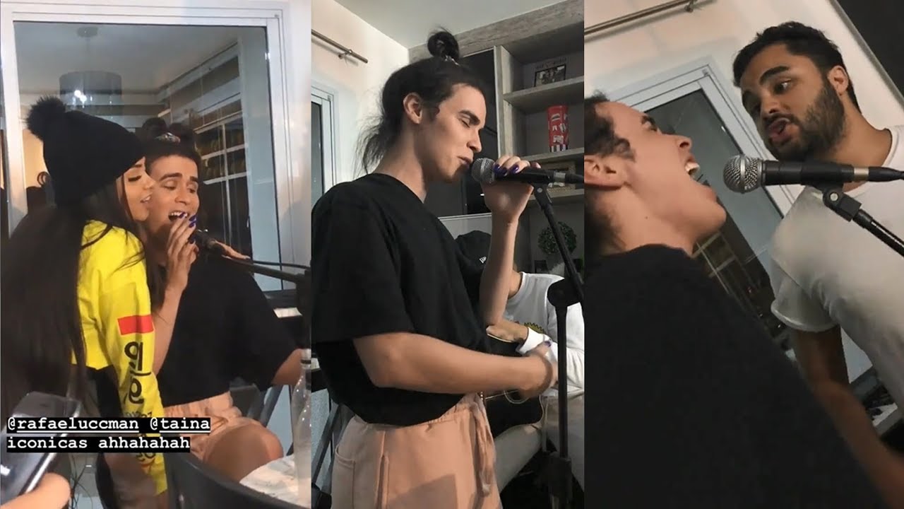 RAFA UCCMAN CANTANDO E DANÇANDO COM OS AMIGOS