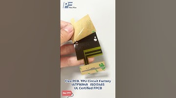Green flex PCB, single sided flex PCB with PSA #pcb #electronic #flexpcb