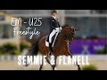 Europameister U25 Kür 🤩 | Semmieke Rothenberger & Flanell | Super Performance 👏🏼