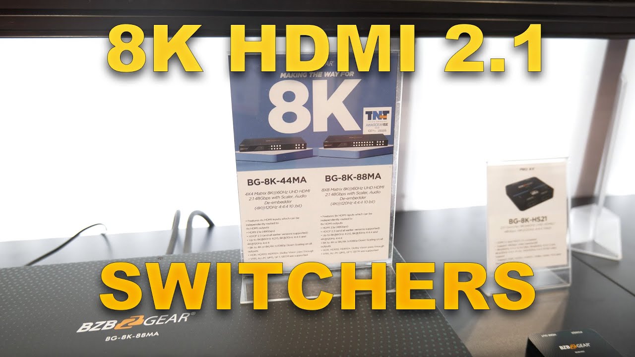 Check Out Our Awesome 8K Switchers at InfoComm 2023!