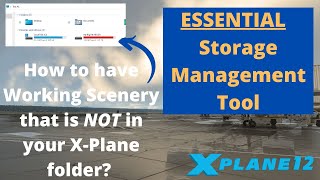 How to Shortcut Scenery Files on other drives into X-Plane