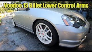 Rsx Type S Gets Voodoo 13 Billet Lower Control Arms!