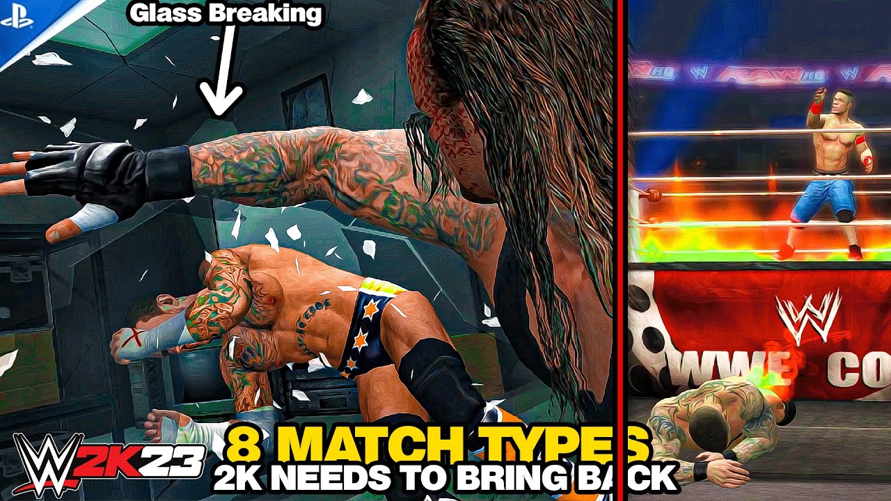 WWE 2K23 '8' Match Types 2K Games Should Bring Back YouTube