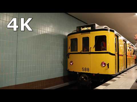 Special Service Run with the Series CII on the U8 and U9 | U-Bahn Berlin