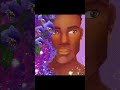 Animation- flower guy peaking around the corner 3D animation of my art ✨