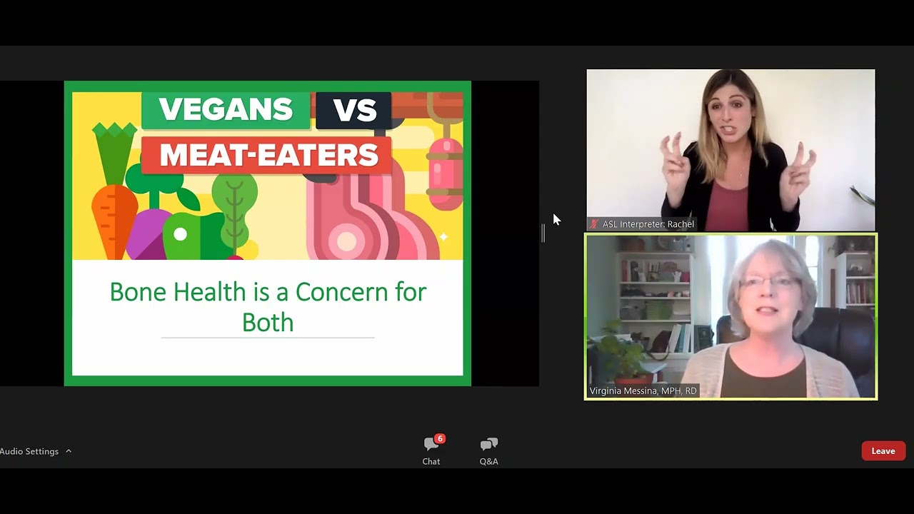 ASL Plant-Based Diets and Bone Health - YouTube