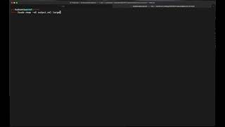 (nmap) Menyimpan Hasil Pemindaian ke Format File XML