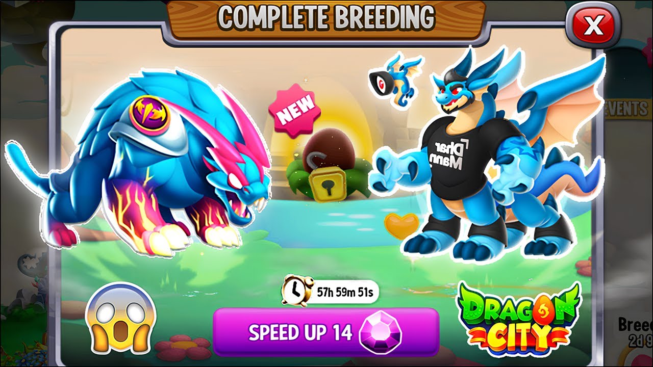 NEW BREEDING: Mr. Beast Dragon vs Dhar Mann Dragon | DRAGON CITY 2024 😍