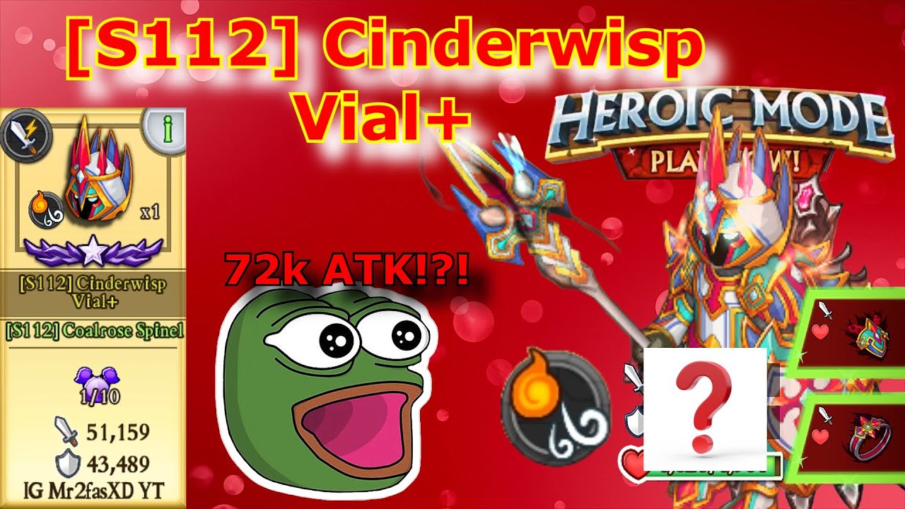 [S112] Флакон с огонек + Улучшение! - Рыцари и Драконы