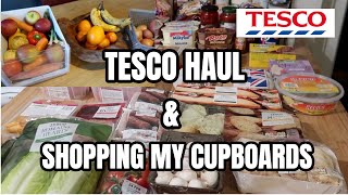 TESCO GROCERY HAUL & WHAT'S IN MY STORE CUPBOARDS 💙