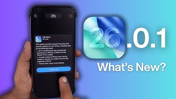 iOS 26.0.1 Update 🔥 WiFi, Bluetooth Disconnect Fixes & MUST UPDATE!