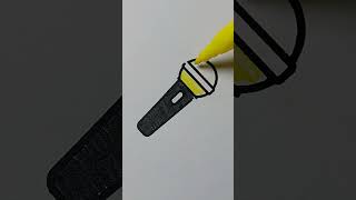 Coloring Page Microphone