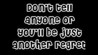 The All American Rejects- Dirty Little Secret Lyrics