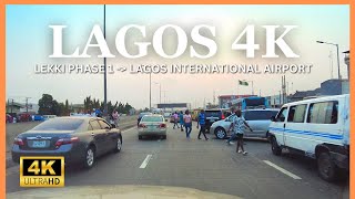 Driving From LEKKI 1 To LAGOS AIRPORT (MMIA)