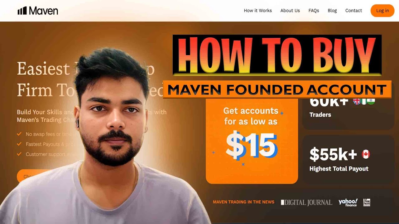 HOW TO BUY MAVEN FUNDED ACCOUNT WITH CRYPTO