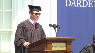 Full-Time MBA Graduation Address: Whit Abraham, Darden Class of 2018