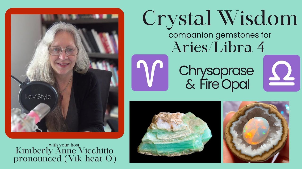 Chrysoprase & Fire Opal Crystal Gem Wisdom Aries Libra 4 YouTube meaning