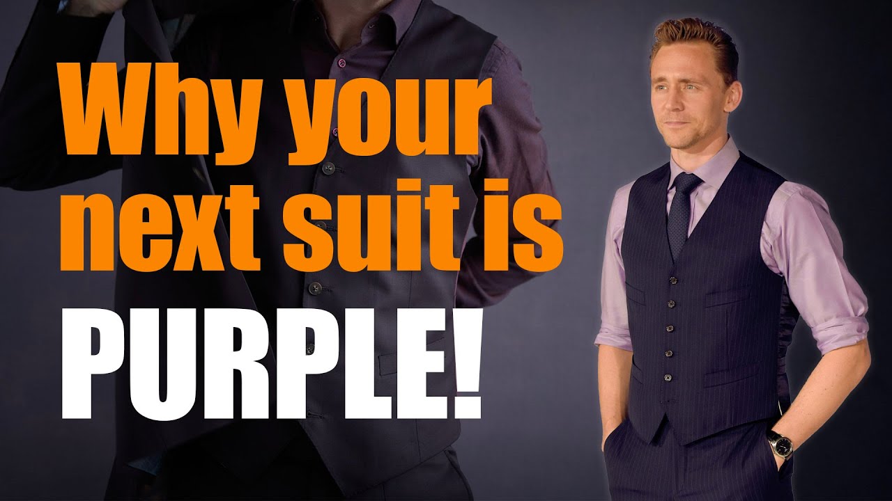 How to Wears a Purple or Burgundy Suit. (Do you have what it takes to be an individual?)