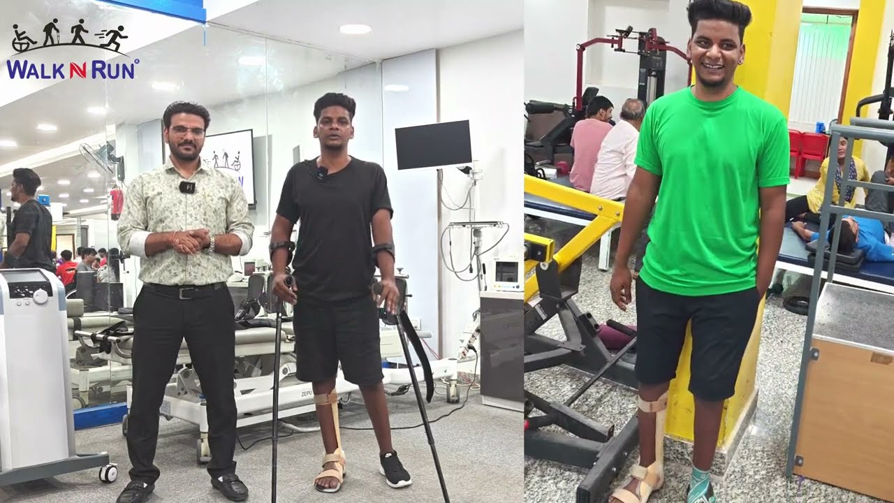 L1 L2 L3 SPINAL CORD INJURY - PARAPLEGIA PHYSIOTHERAPY & NEURO Rehab at Walk N Run Noida