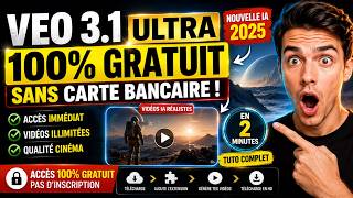 Veo 3.1 Ultra GRATUIT & Illimitée : Génère des Vidéos IA Ultra Réalistes !