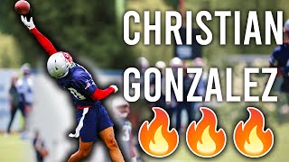 Christian Gonzalez already Lockdown CB #1 - turning heads at OTA's!