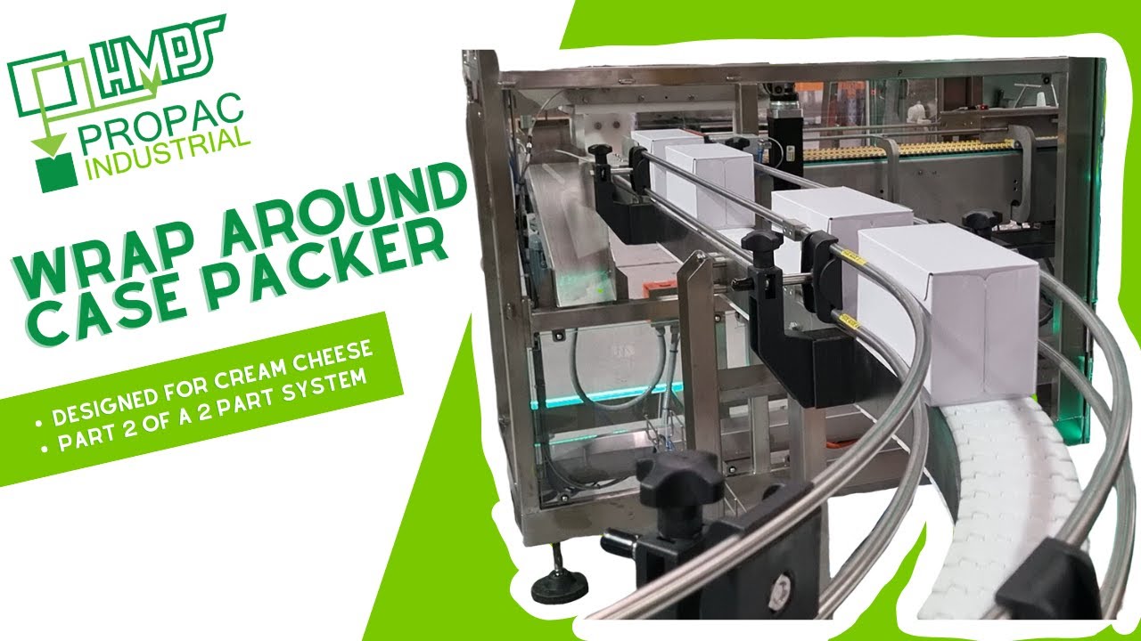 WrapAround Case Packer for Cream Cheese - Part 2 of a 2 part system ...