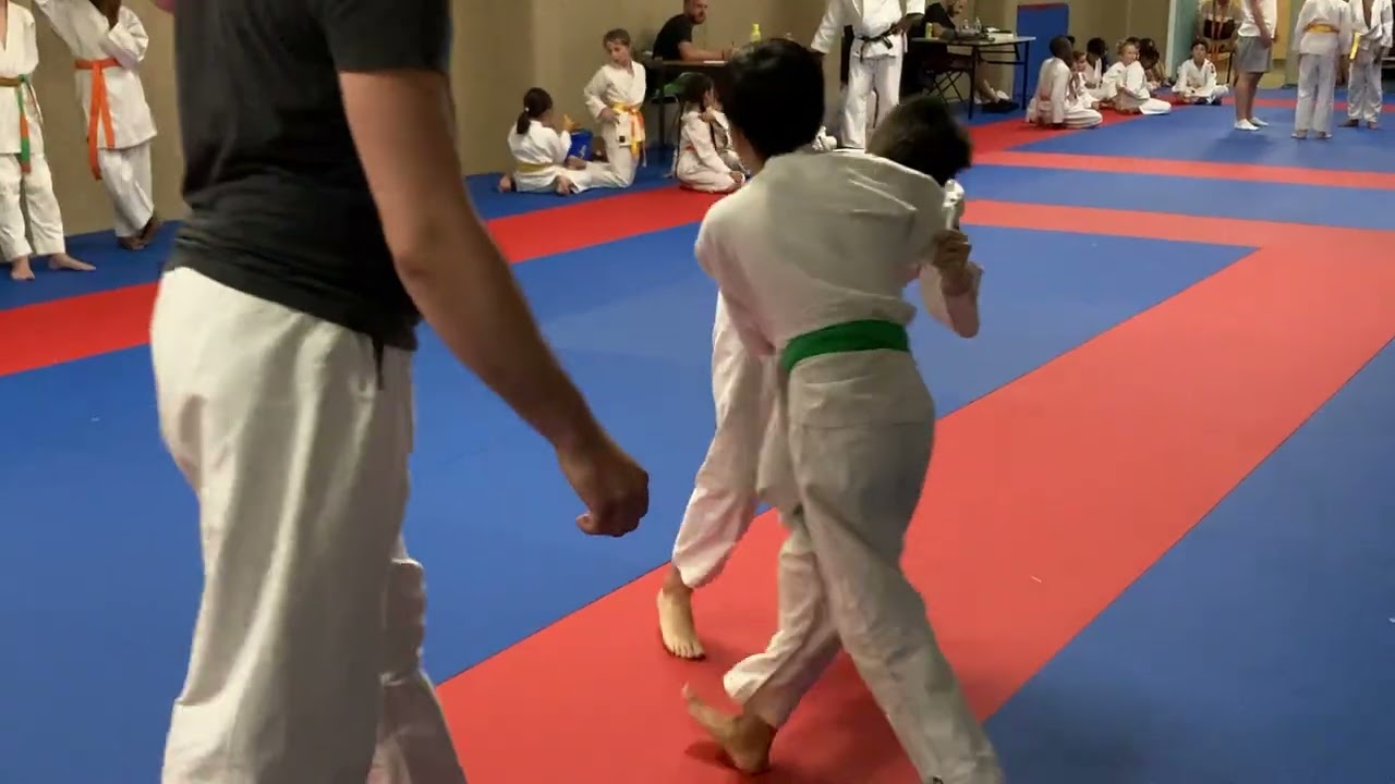 Combat de Judo