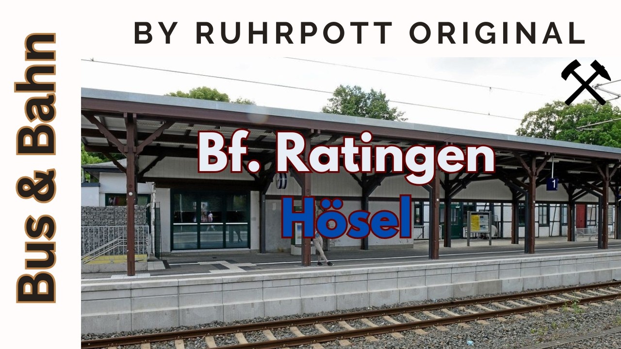 Bahnhof Ratingen-Hösel 🚆 S6 Richtung Essen & Köln