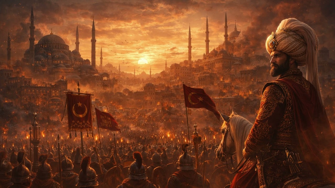Rise of the Crescent | Epic Ottoman Cinematic Music | Mehter Hybrid