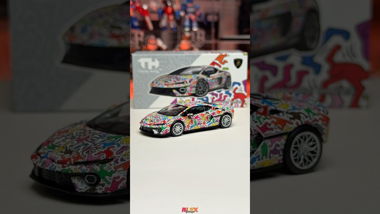 Trends Hobby Lamborghini Temerario x Keith Haring Limited Edition