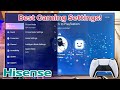 Best Gaming Settings for Hisense Smart TV