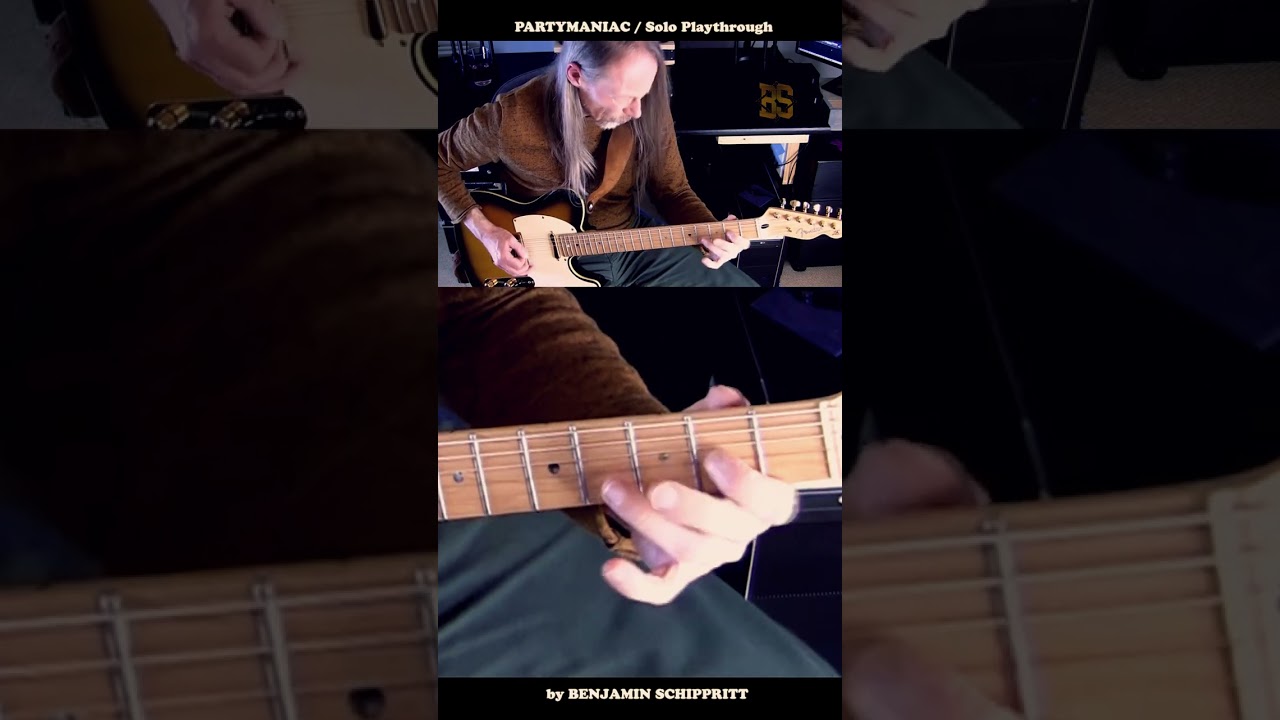 PARTYMANIAC ⚡ SOLO PLAYTHROUGH of a Freaky Funky Country Fusion Rock Song 🎸 