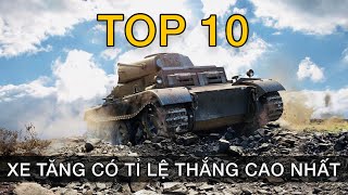 TOP 10 xe tăng có tỉ lệ thắng cao nhất World of Tanks screenshot 4
