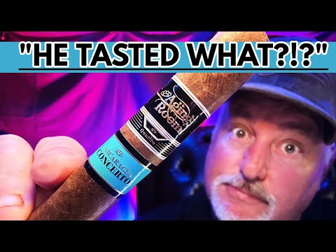 "HE TASTED WHAT? SERIOUSLY??? AGING ROOM QUATTRO NICARAGUA CONCERTO