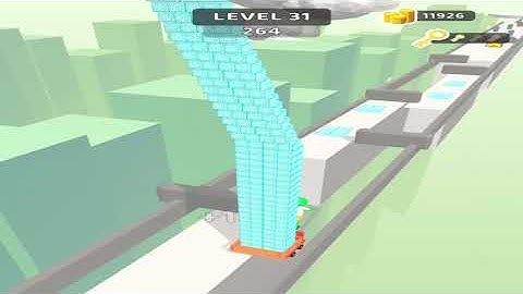 Brick Builder Level 31 - gameplay (ios android) walkthrough all levels