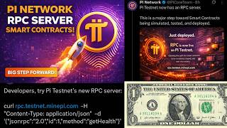 PI NETWORK RPC SERVER IS LIVE! 🔥 SMART CONTRACTS ARE COMING SOON!