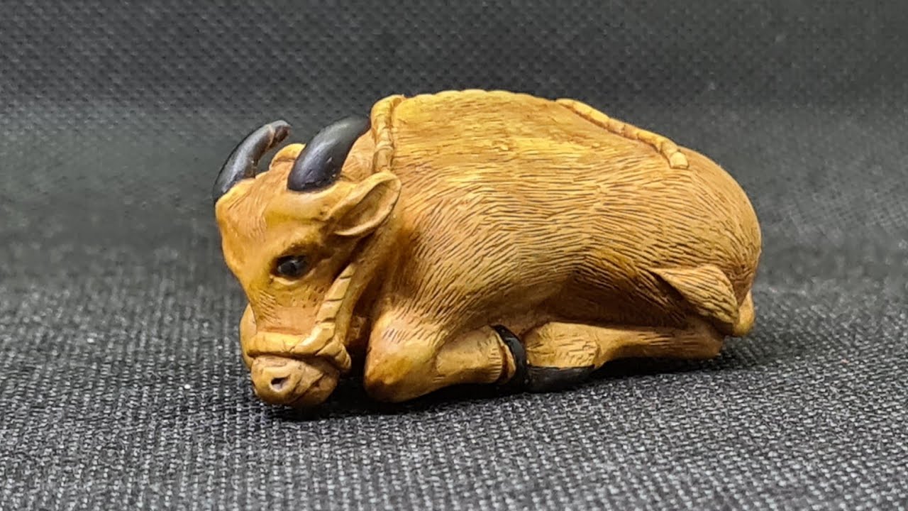 Buffalo Netsuke