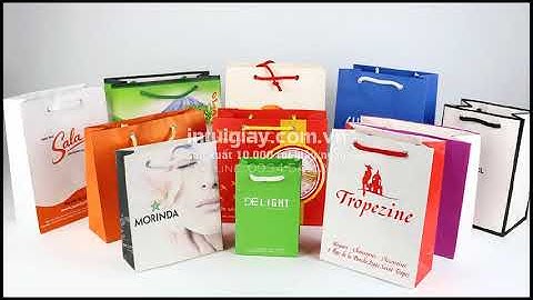 túi giấy nhỏ đựng quà