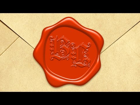 Photoshop Tutorial: How to Create a Wax Seal with Raised Text