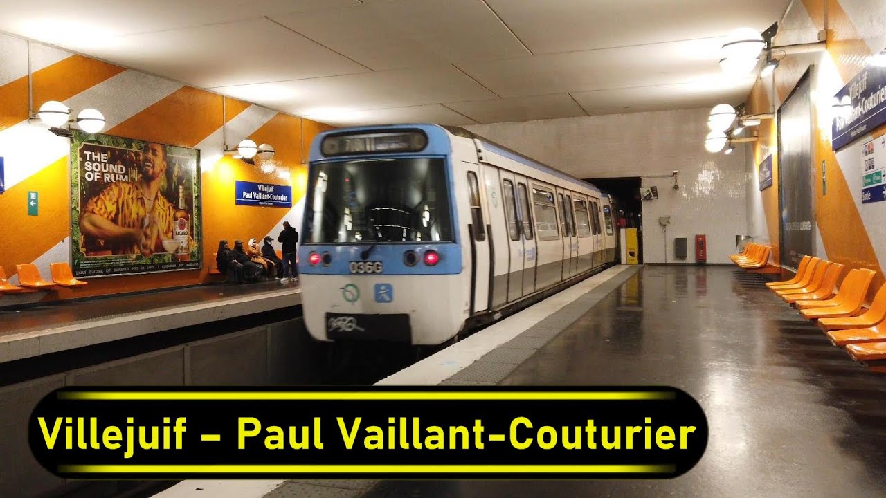 Metro Station Villejuif Paul VaillantCouturier Paris 🇫🇷