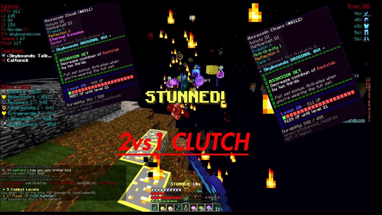 Skybounds.com PVP | Showdown | 2vs1 CLUTCH GODKILL