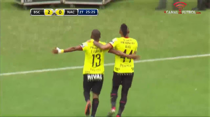 BARCELONA 3 EL NACIONAL 0 MATCHDAY 22 NATIONAL CHAMPIONSHIP 2016