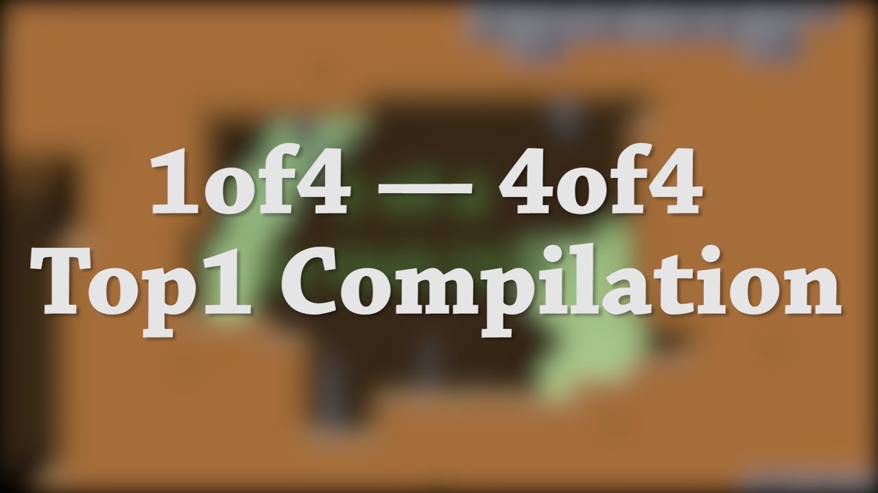 [DDNet] 1of4 - 4of4 Compilation - gdin