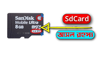 Memory Card Types || Secure Digital (SD) Class || Difference Between SDSC,SDHC,SDXC