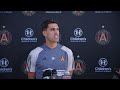 Daniel Ríos speaks to Atlanta media for the first time after signing with Atlanta United