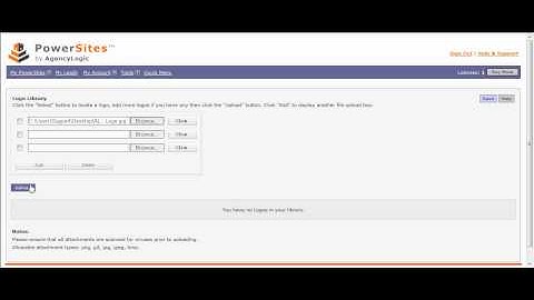 AgencyLogic Support Video - How To Add a Logo To Your PowerSites