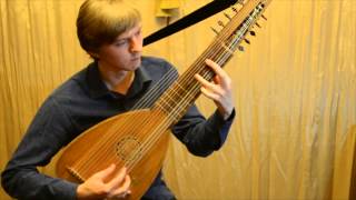 Video thumbnail of "G.Frescobaldi "Aria detta la Frescobala" (lute)"