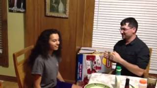 Girl With Amazing Abs Lets Guy Punch Her