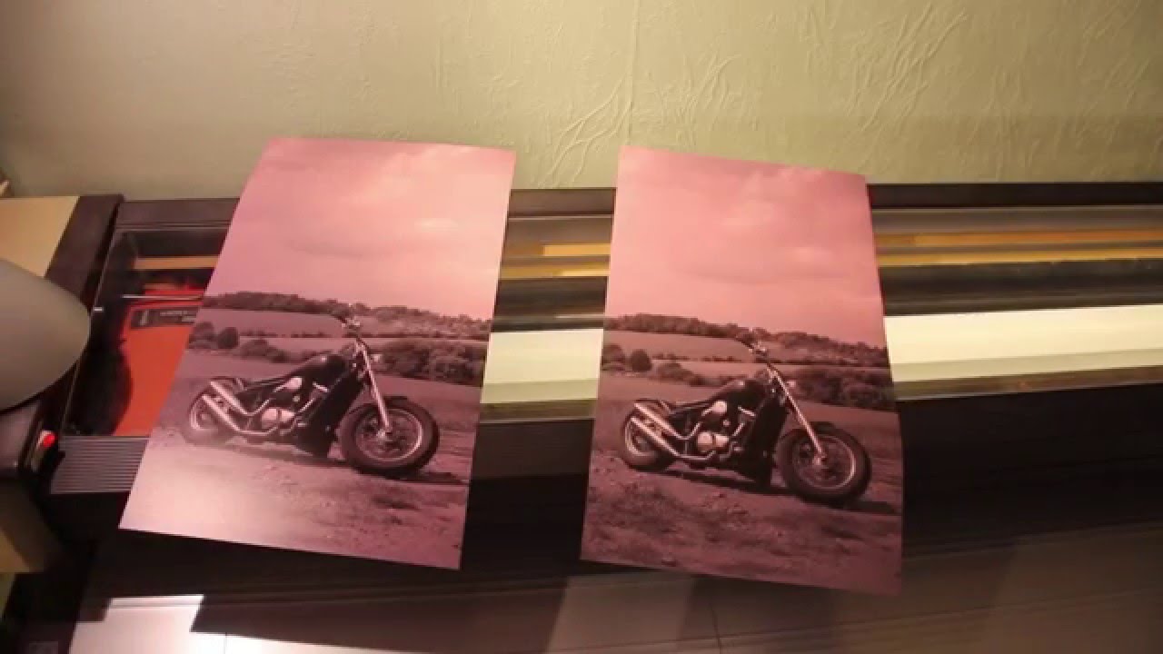 Solventdrucker + Langschneider